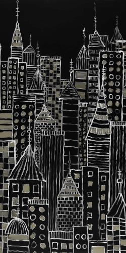 Illustrative city towers