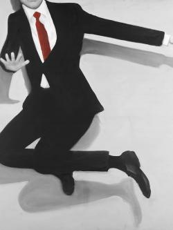 Classical jumping man