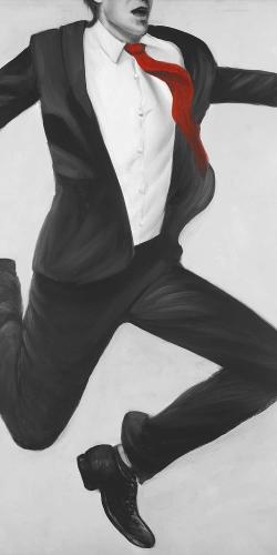 Happy classic man
