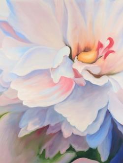 Fleur aux teintes pastel