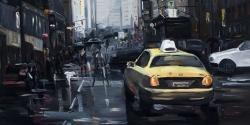 New york in the dark