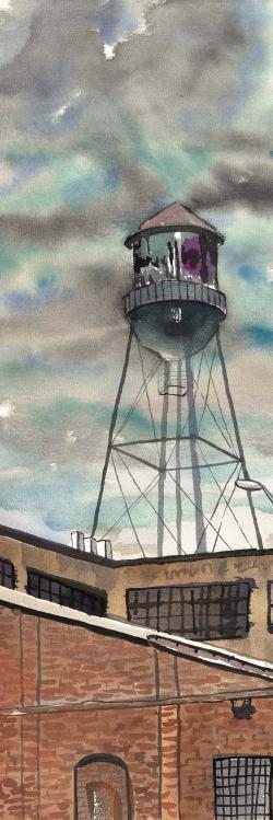 Water tower in williamsburg
