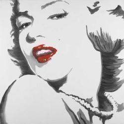 Marilyn monroe outline style