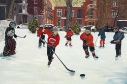 Jeunes joueurs de hockey