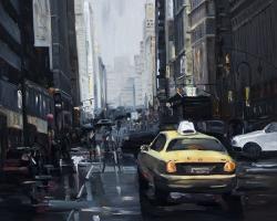 New york in the dark