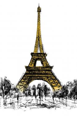 Tracé de la tour eiffel