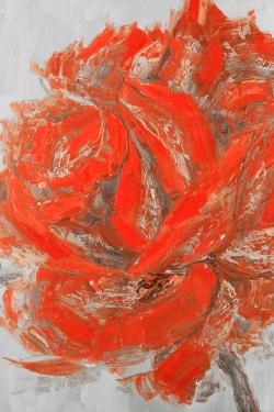 Rose abstraite