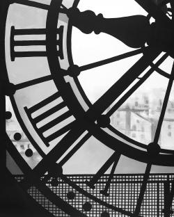 Clock at the orsay museum
