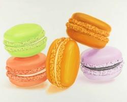 Small bites of macaroons