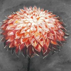 Fleur dahlia abstraite