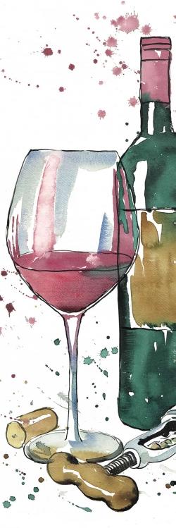 Bouteille de vin rouge