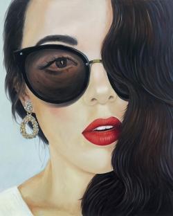 Lunettes de soleil à la mode