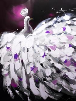 Paon violet