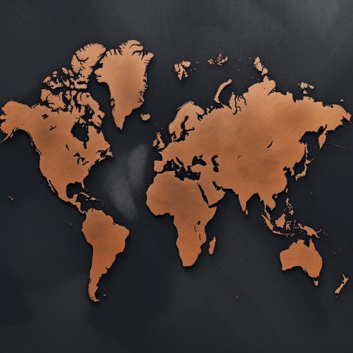 Carte rouillée