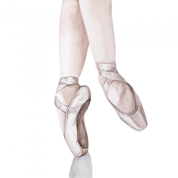 Pieds de ballerine