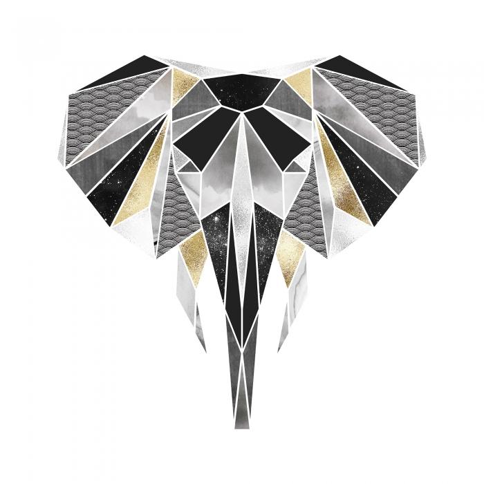 Geometric elephant