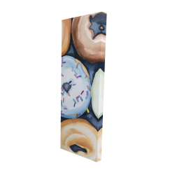 Watercolor doughtnuts with icing
