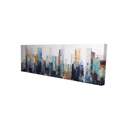 Texturized abstract city