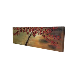 Red flowers tree