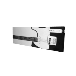 Black rock guitar