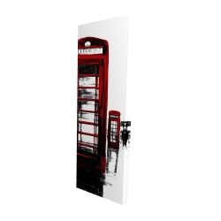 Telephone box and big ben of london