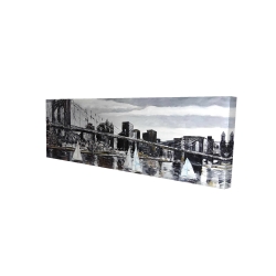 Pont brooklyn et voiliers
