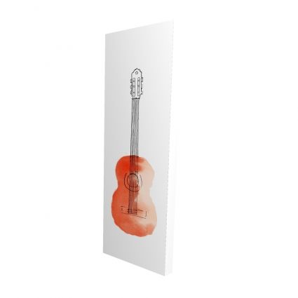 Petite guitare rouge
