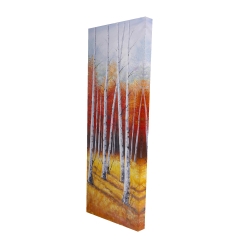 Paysage de forêt d'automne