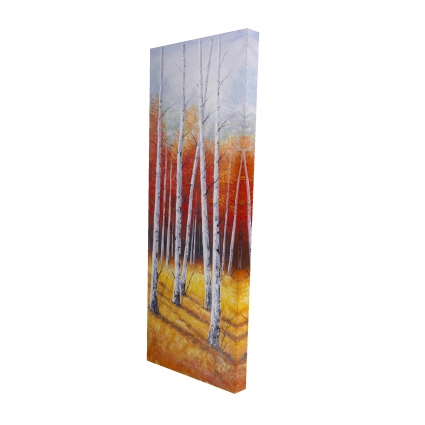 Fall forest landscape