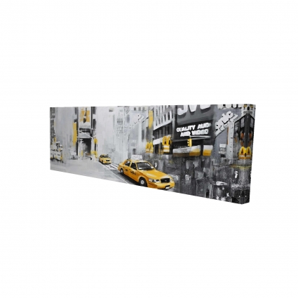New york city with taxis
