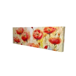 Red flowers garden