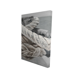 Twisted boat rope