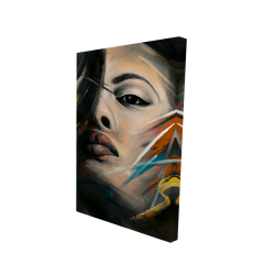 Abstract woman portrait