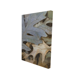 Canvas 24 x 36 - 3D - Autumn leaves