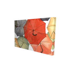 The umbrellas of petit champlain