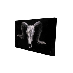 Ram skull grunge style