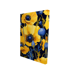 Jaune et bleu