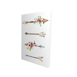 Arrowheads and flowers