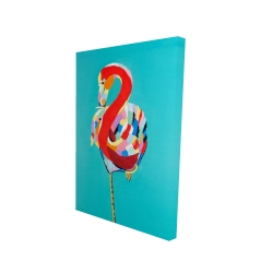 Flamant coloré