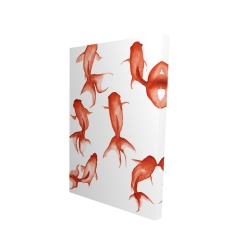 Petits poissons rouge