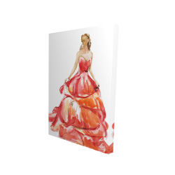 Beautiful red prom dress