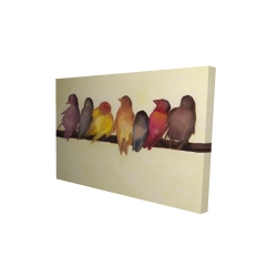 Famille d'oiseaux