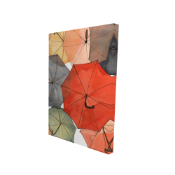 The umbrellas of petit champlain