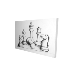 Chess game pieces