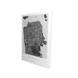 San francisco graphic map