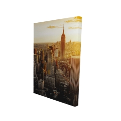 New york city at sunset