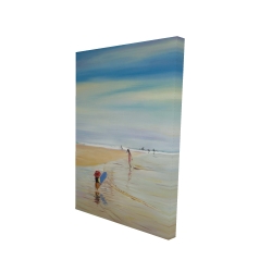 Children at the beach