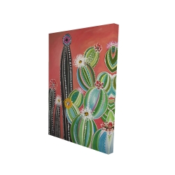 Cactus en arc-en-ciel