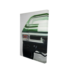 Voiture classique vert forêt 