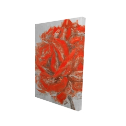 Rose abstraite